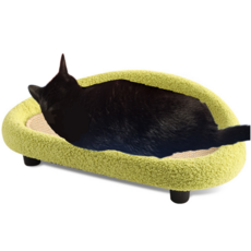 애옹단 고양이 반영구 사이잘 스크래쳐, 1개, 그린