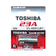도시바 알카라인 건전지 12V 23A 1개입, 1개