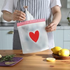 다회용 스탠딩 신선식품전용 지퍼백 3배신선 항아리기능을 닮은 숨쉬는 특허지퍼백, 30개