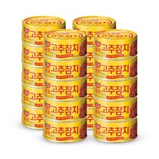 동원 고추 참치, 250g, 20개