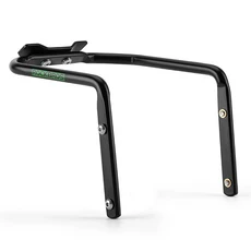 자전거 안장 백 스태빌라이저 브래킷 물병 홀더 세트 알루미늄 합금 방수 부품 타기, black, 1개