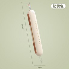 雙頭穿針拆線器, 奶油色【穿針拆線器】, 1個