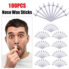 코 제모 100PCS 스틱 세트 50g 콩 남여 50g 무통 왁싱 청소 도구 50g/200g/500g 50g, 117 Sti s100P