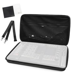 220465 Musiin MPC Live 3과 호환되는 맞춤형 워크스테이션 하드 케이스 어깨 스트랩과 튼튼한 손잡이가 있는 견고하고 컴팩트하며 전력을 위한 높은 접착 디바이더