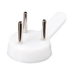 多功能隱形牆釘, 白色, 1個