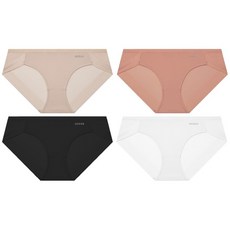 [백화점 정품] 게스언더웨어 여자 편한 속옷 데일리 통기성 심플 여성 노라인 햄 팬티 4종 택1