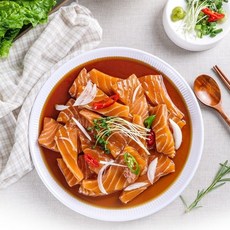 기타 입맛 없을 때 먹기 편한 간장 연어장 500G, 1개