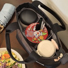 新款分隔水杯套 防水水杯袋 斜挎多口袋水杯包, 3分隔咖啡拼接, 1個