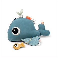 丹麥Done by deer 動物造型安全照照鏡，多款可選，寶寶探索玩具, 鯨魚