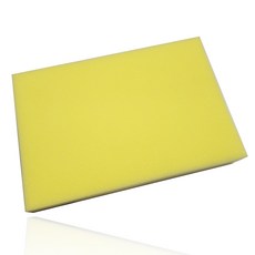 스펀지 대형 큰사이즈 스펀지 타일줄눈작업용 메지시공 고급형 다용도스펀지 택1, 300x200x45mm, 노랑, 1개