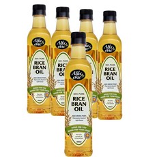 호주 알파원 Alfa One Rice Bran Oil 미강유 라이스 브레인 오일, 500ml, 5개