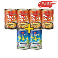 오늘출발 동원 김치찌개용 꽁치 + 고등어 (총 ), 6개, 300g