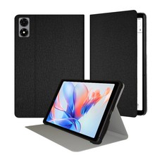 ALLDOCUBE iplay 70 mini Pro 패브릭 북커버 케이스, 차콜블랙, 1개