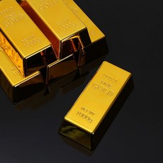 선물 모형 럭키 디오라마 기념품 금테크 모델 금괴 황금 1000g ZWE14810