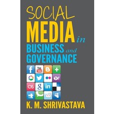 (영문도서) Social Media in Business and Governance Paperback, Sterling Publications, English, 9788120781740