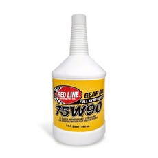 紅線 RED LINE 全合成齒輪油 卓越潤滑保護 延長齒輪壽命, 1個, 75W90