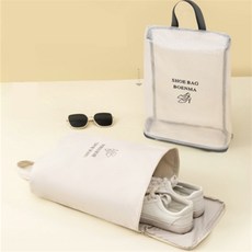 정스토어 방수 신발 가방 파우치, 그레이