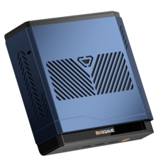 BOSGAME M6 HX370 미니 PC, WIN11 Pro, 1TB, 32GB, 푸른 색 WIN11 Pro, 1TB, 32GB, 푸른 색