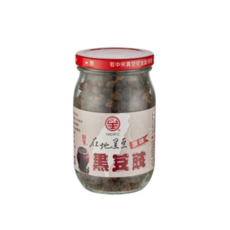 在地里豆 黑豆豉(乾) 原味 傳統古法釀製 天然日曬, 240公克, 1罐