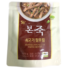 코스트코 본죽 쇠고기 장조림, 170g, 9개