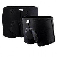 반바지 라이딩복 사이클 남녀공용 블랙 팬츠 쿠션 자전거 패드 쿠션 팬티