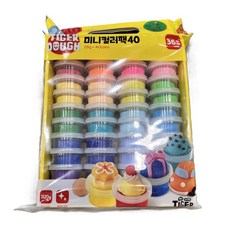 타이거도우 미니 컬러팩 40입, 1개, 혼합색상