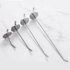 (주)아트인 스페이스월 부속 일자후크(월용 망용 타공판용), 타공판 용(15cm), 1개