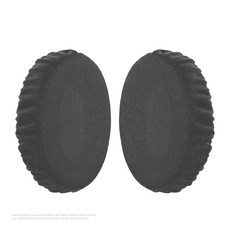 适用 奇联 QiLan ABY-BH10 耳罩头戴式耳机套耳机罩耳机海绵套皮套, 1個, 黑色【耳罩保护套】/一对