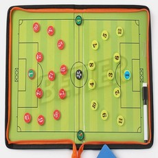 지퍼형 축구 코치 작전판 축구작전용품