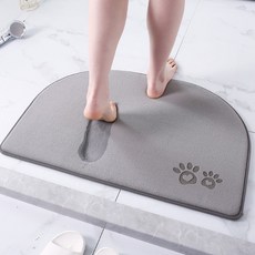 욕실바닥 안전보행 미끄럼방지 흡수력 발매트 소형