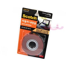 에버템즈 3M 강력 폼 양면테이프 자동차 내장용 12mm 다용도 넓은사각형 초강력접착력