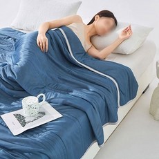 여름 아이스실크 부드러운 냉감이불 차렵이불 200X230 여름이불 사계절이불 먼지없는이불