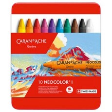 CARAN D'ACHE 卡達 NEOCOLOR I 專家級油性蠟筆, 詳見包裝