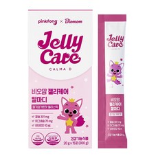 비오맘 젤리케어 칼슘 마그네슘 비타민D 딸기요거트맛 15p, 300g, 1개
