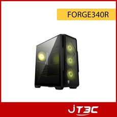 MSI 微星 MAG FORGE 340R AIRFLOW ATX 電腦機殼, 1個