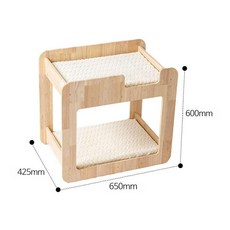 애완동물침대 수면 책상형 확대 매달림 사육장 짧은 냉각 라운지 시트 윈도우해먹 메쉬 지상 소형견용 가방 고양이침대 강아지침대 원목침대 이층침대 봉제 애견방석 휴식 중형견용 단단한, 1개