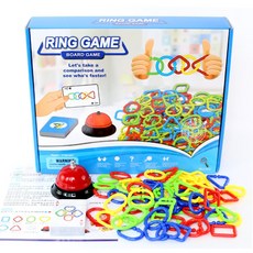 寶貝玩具屋 環環相扣桌面遊戲G7923 眼明手快競賽桌遊 2-4人, 1個