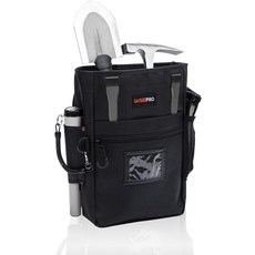WISEPRO 금속 감지 가방 휴대용 허리 다이거 도구 핀포인트터용 팩, Black