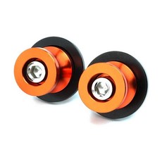 스윙 암 스풀 슬라이더 스탠드 나사 오토바이 색, 1개, 9. NO Logo Orange