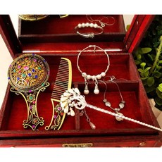 孟之坊婚禮精品舘 拜媽祖/七娘媽/臨水夫人胭脂水粉套組 - 祭祀祈福保平安, 1個, 內容物