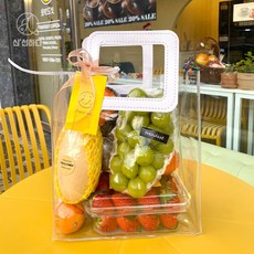 [트렌드잇카페24] 과일 시그니처백 선물 세트 4-5종 구성, 단품, 1개