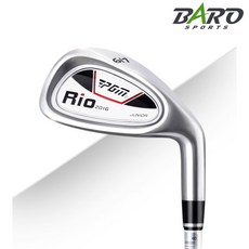 바로스포츠 [안전기준 통과] 어린이 골프채 아동 키즈 주니어 골프클럽 아이언 드라이버 퍼터, 아이언 5-8세, 35도