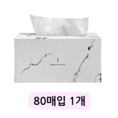 크리스마 더마랩 1 페이스 타올 1겹, 80매입, 1개