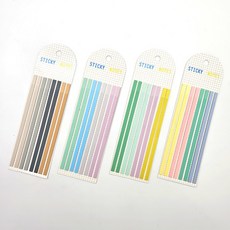 점착식메모지 롱인덱스 밑줄긋기 스티키노트 페이지마커, 2번