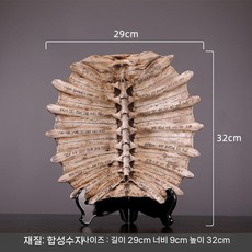 공룡 화석 모형 장난감 뼈 티라노사우루스 장식 공룡화석 화석모형 소품, G. 오라클