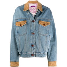 필로소피디로렌조세라피니 코듀로이 디테일 데님 재킷