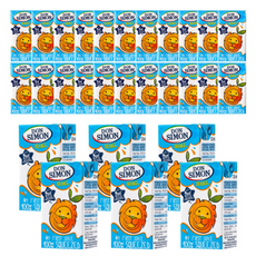 돈시몬 착즙 오렌지 주스 (x) 어린이음료수생과일 스페인산 100% 착즙 주스, 125ml, 1개