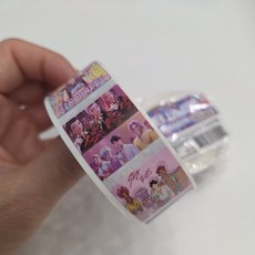 케이팝 데몬헌터스 스티커 롤스티커 500p 케데몬스티커, 1개