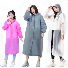 옆집샵 EVA우비 레인코트 100g 가벼운 발걸음 초경량 도톰한 고급형 비옷, 1개, 상세페이지 참조