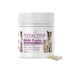 VETACTIV8 澳力8 NMN膠囊 健康維持 60顆 寵物保健, 1個, 活力